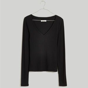 Madewell Black Long Sleeve Tee
